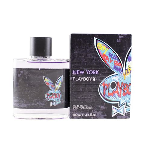 Playboy New York Eau De Toilette Spray for Men, 3.4 .